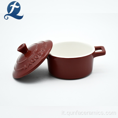 Casseruola in ceramica resistente al calore